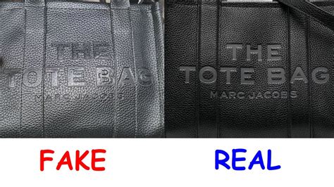 fake tote bag vs real|real marc jacobs tote bag.